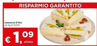 Camoscio d'Oro Formaggio