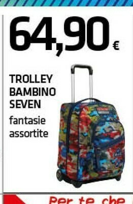 Superconti Seven Trolley Bambino offerta