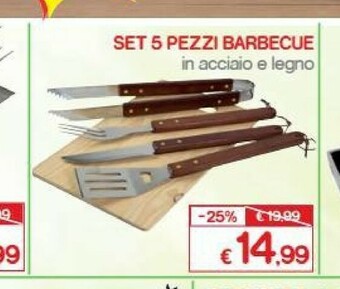 Satur Accessori barbecue offerta