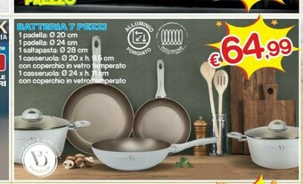 Satur Batteria pentole offerta
