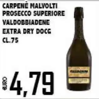 Carpenè Malvolti Prosecco Superiore Valdobbiadene Extra Dry DOCG 75cl