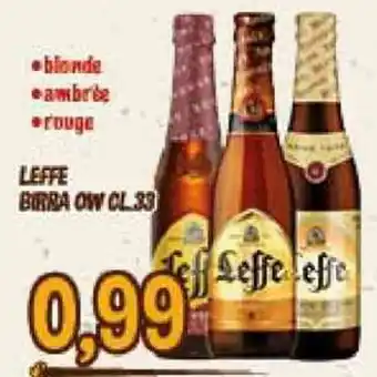 Big Food Leffe Birra Ow 33cl. offerta