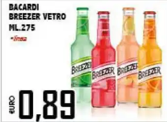 Bacardi Breezer Vetro 275ml