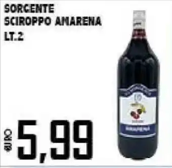 Big Food Sorgente Sciroppo Amarena 2lt. offerta