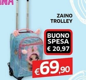 Galassia Trolley Zaino offerta