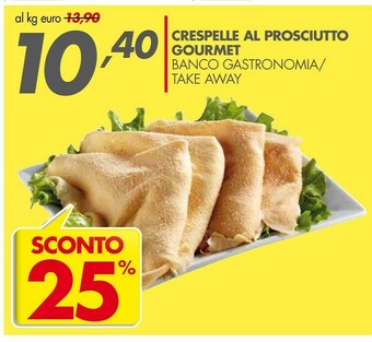 Italmark Italmark Crespelle Al Prosciutto Gourmet offerta
