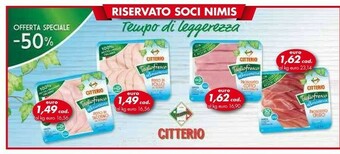 Italmark Citterio La Bresaola 100 G(ml) offerta