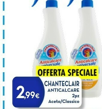 Proshop Chanteclair Anticalcare Aceto offerta