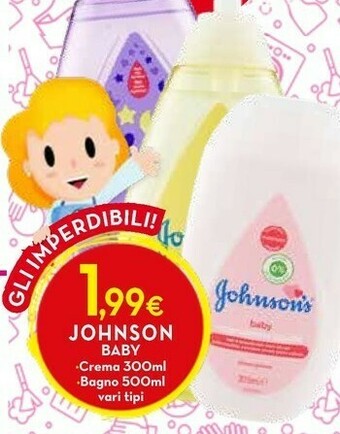 Johnson's Baby Crema/ Bagno