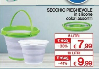 Satur Secchio Pieghevole offerta