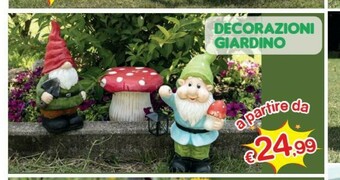 Satur Decorazioni Giardino offerta