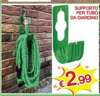 Satur Supporto Per Tubo Da Giardino offerta