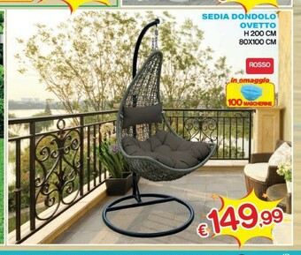 Satur Sedia Dondolo Ovetto offerta