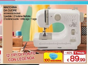 Satur Macchina Da Cucire offerta