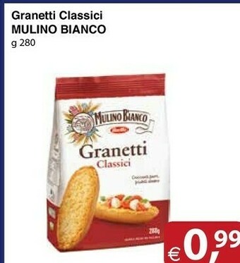 Docks Cash&Carry Mulino Bianco Granetti Classici 280 G(ml) offerta
