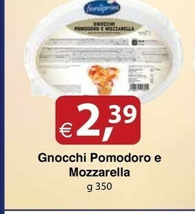 Docks Cash&Carry Fiordiprimi Gnocchi Pomodoro E Mozzarella offerta