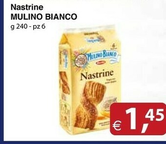 Mulino Bianco Nastrine 240 G(ml)
