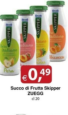 Docks Cash&Carry Skipper Succo Di Frutta Pera offerta