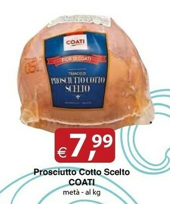 Docks Cash&Carry Coati Prosciutto Cotto Scelto offerta