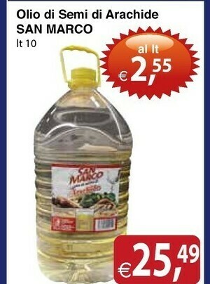 Docks Cash&Carry San marco Olio Di Semi Di Arachide offerta