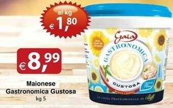 Docks Cash&Carry Maionese Gastronomica Gustosa offerta