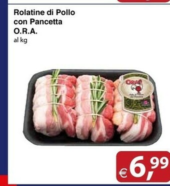 Docks Cash&Carry O.r.a Rolatine Di Pollo Con Pancetta offerta
