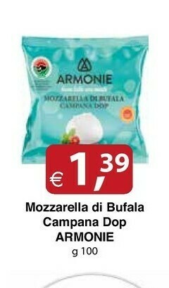 Docks Cash&Carry Armonie Mozzarella Di Bufala Campana Dop offerta