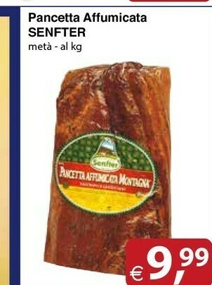Docks Cash&Carry Senfter Pancetta Affumicata offerta