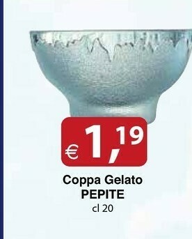 Docks Cash&Carry Coppa Gelato Pepite offerta