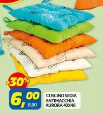 Risparmio Casa Cuscino Sedia Antimacchia Aurora 40x40 offerta