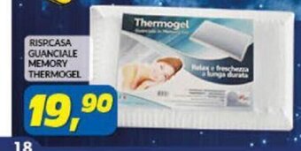 Risparmio Casa Rispcasa Guanciale Memory Thermogel offerta
