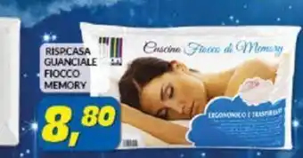 Risparmio Casa Rispcasa Guanciale Fiocco Memory offerta