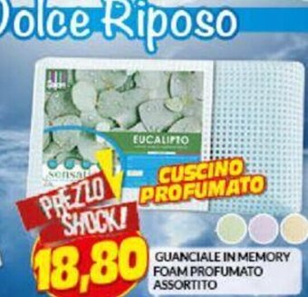 Risparmio Casa Guanciale In Memory Foam Profumato Assortito offerta