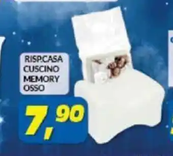 Risparmio Casa Rispcasa Cuscino Memory Osso offerta