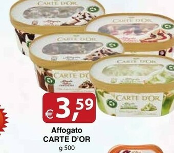Docks Cash&Carry Algida Carte D'Or Affogato Al Pistacchio 500 G(ml) offerta