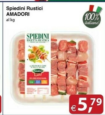 Docks Cash&Carry Amadori Spiedini Rustici offerta