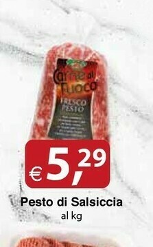 Docks Cash&Carry Aia Pesto Di Salsiccia offerta