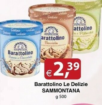 Sammontana Barattolino Delizie Stracciatella 500 G(ml)