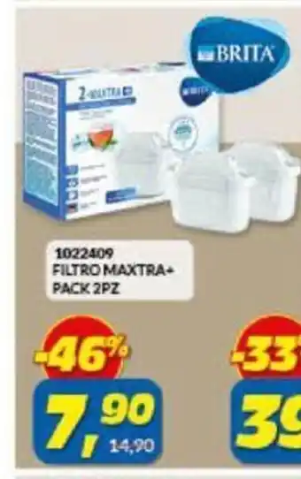 Risparmio Casa Brita 1022409 Filtro Maxtra+ Pack 2 Pz offerta
