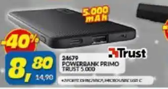 Powerbank Primo Trust 5000