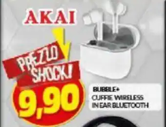 Risparmio Casa Bubble Cuffie Wireless In Ear Bluetooth offerta