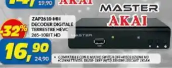 Decoder Digitale Terrestre Hevc 265-10BIT HD