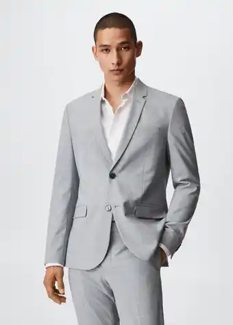 Mango Giacca completo super slim-fit quadri offerta
