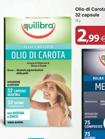 Docks Cash&Carry Equilibra Olio Di Carota offerta