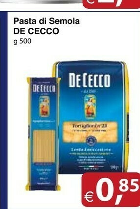 Docks Cash&Carry De Cecco Fusilli 500 G(ml) offerta