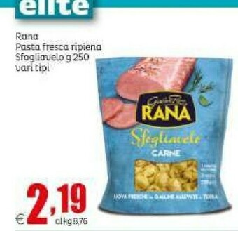 Elite Rana Sfogliavelo Carne 250 G(ml) offerta