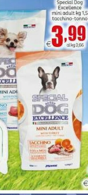 Elite Special Dog Excellence Adult Tacchino 1,5 Kg offerta