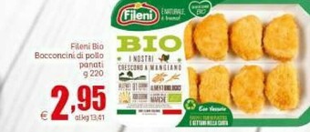 Elite Fileni Bocconcini Di Pollo Bio 220 G(ml) offerta