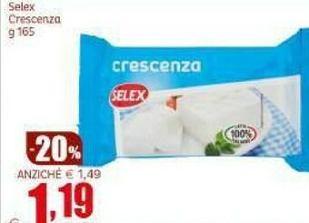 Elite Selex Crescenza offerta