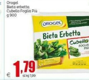 Elite Orogel Bieta Erbetta Cubello Foglia Più I Vegetali offerta
